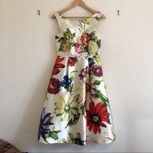 ASOS 50s Style Floral Cocktail Dress